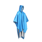 Light and Easy Outdoor Three-in-One One-Piece Raincoat Waterproof Walking and Riding Raincoat With Windproof Feature