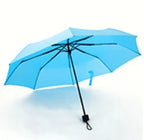 Wholesale Fashion Character Fashionable Wooden Handle Umbrella 6K Panels Printed Logo Plain White Fabric Sun Umbrella for Kids