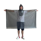 High Quality EVA Reflective Hoodie Raincoat Factory Wholesale Lightweight and Waterproof for Boys for Rain Travel & Hiking