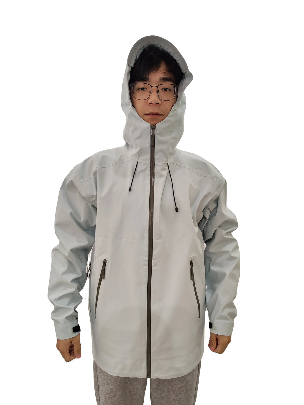 Lightweight Raincoat Waterproof Jacket Windproof Waterproof Rain Jacket Hooded Hiking Climbing Outdoor Black Winter Jacket Thin