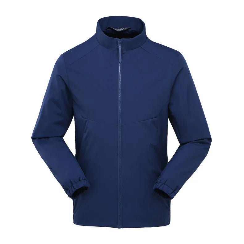 Single Layer Lightweight Polyester Summer Jacket for Adults for Hiking and Travel