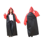 Unisex 3-in-1 Lightweight Hooded Rain Poncho EVA Waterproof Raincoat Work Bicycle Motorcycle-Reusable Men Women Custom Logo