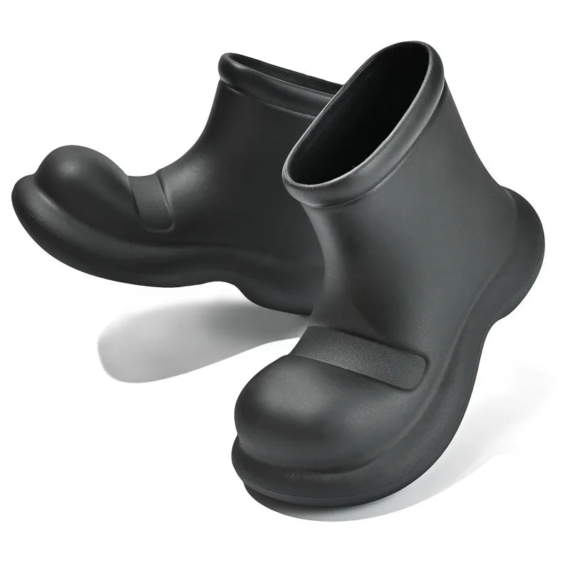 New Hot Selling EVA Macarone Baby Rain Boots Autumn Winter Comfortable Lightweight Breathable Elevated Rubber Anti-Slippery