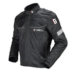 Men's Racing Super Speed Textile Motorcycle Jacket With Logo Decoration Outdoor Softshell for Rain Hiking and Fishing