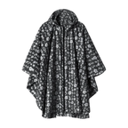 Women's Disposable Waterproof Raincoat Pockets Portable Poncho Fishing Hiking Colorful Flower Style Clothing Adults Girls