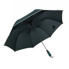 Umbrella Supplier 2 Fold Golf Umbrella Auto Open Promotion Golf Rain and Sun Umbrella