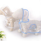 Customized Eco-Friendly Transparent PET Raincoat Kids Light Weight Waterproof EVA Fabric Rainwear Logo Decoration One Hiking