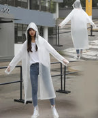 Customized Women's Long Adult Rain Jacket Factory Supplied New Design With Multifunctionality Waterproofing Featuring a Hood