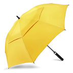 Double-Layer 30''* 8K Straight Golf Umbrella 130CM Windproof Business Rain Umbrella Air Vents Fabric Material Promotional