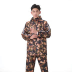 Men's Waterproof Cycling Jacket Custom Rainwear Suit With Logo Adult EVA Rain Coat Rain Suit for Outdoor Activities