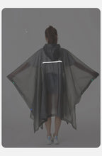 Eco-Friendly 3 in 1 EVA Rain Poncho Waterproof Rain Cape With Reflective Strip for Outdoor Hiking & Camping Durable Windproof