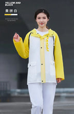Raincoat and Rainpants Suit Unisex Jacket Hiking Takeaway Rider Rainstorm Prevention Motorcycle Tiktok