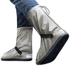 High Quality PVC Rain Boot Waterproof Shoe Covers Reflector Antislip Custom Logo Reusable All Seasons Unisex-for Winter Summer