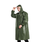 Wholesale Thickened Reflective Rain Gear  Long Raincoat