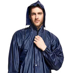 Factory Supply Customized Rain Suit for Men and Women Waterproof Rain Jacket With One Pocket for Traveling and Climbing