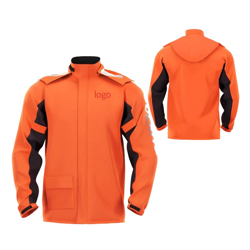 Full Body Motorcycle Waterproof Rain Pants Windproof Split Suit for Girls for Outdoor Activities Hiking Tours Rain Poncho Hood Secondary image