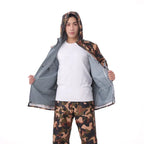 Men's Waterproof Cycling Jacket Custom Rainwear Suit With Logo Adult EVA Rain Coat Rain Suit for Outdoor Activities