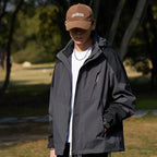 Customizable Winter Jacket for Men Women Sports Windproof Softshell Liner Detachable Hood PU Material Rain Resistant Apparels