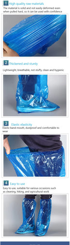 High-heeled Shoe Covers for Girls, Rainproof Shoe Covers, Thickened and Wear-resistant High-heeled Shoe Covers