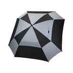 34 Inch Windproof Automatic Golf Umbrella Large Size Square With Vented Stick Sturdy and Hanging Design for Adults Man Woman