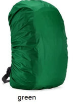 5000mm Waterproof Level Upgraded Anti-Slip Cross Buckle Straps Backpack Rain Cover Hiking Camping Plastic Polyester Logo