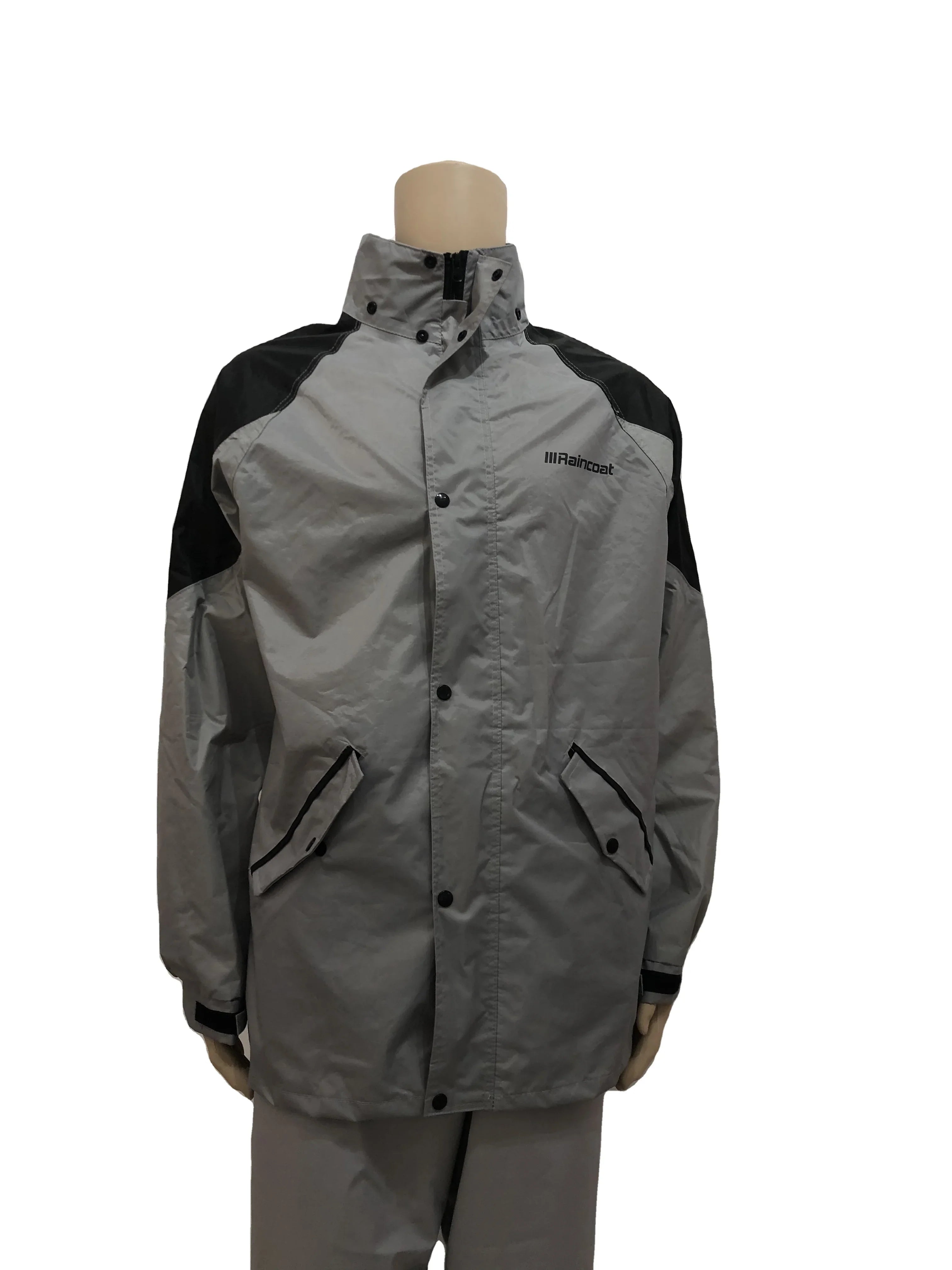 Men's Waterproof Hooded Running Jacket Windproof Pants Factory-Supplied Gear Cycling Hiking Cycling Raincoats Bike Riding