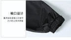 Black Double-layer Polyester Pongee Textile Full Body Rainstorm Proof Takeaway Duty Fishing Cycling Split Raincoat Suit