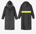 Factory Price Custom Poncho Raincoat for Adults Waterproof With Reflective Tape High Quality Reusable XXL Size for Hiking