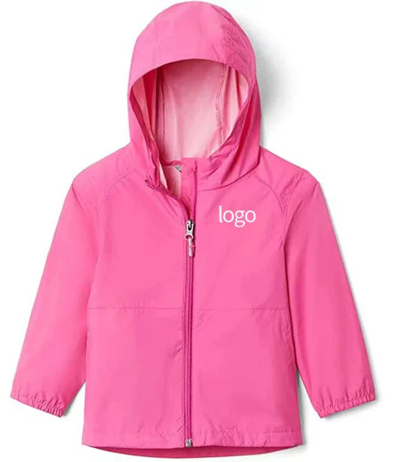 High Quality Polyester Kids Raincoat Custom Poncho Rain Jacket Girls XXL Waterproof Printed Design Travel Tours Factory Price Secondary image