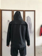 Men's High Raincoats Polyester Jacket Outdoor Activities Waterproof Windproof Fashionable POC Design Motorcycle Climbing Travel