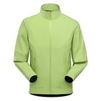 Outdoor Trendy Waterproof Windproof Stand-Up Collar Jacket for Men Women Raincoats Camping Mountaineering
