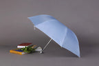 Factory Price 3-Folding Rainproof Windproof Umbrellas With Sier Coating Quick Shipment Fabric Plastic Handle Promotional Style