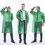 Factory Price Reusable Pvc Hooded Raincoat Waterproof Windproof Long Raincoat Long Rain Jacket