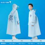 Factory  High Quality Thickened EVA Waterproof Kids Poncho Cartoon Rain Coat for School Children