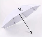 Hot Sellers Fashion Sunshade UV Protection Outdoor Rain Folding Sunny Rainy Umbrella New Custom Logo Wholesale Promotions Beach