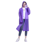 Adult Raincoat Custom Poncho Waterproof Rainwear High Quality EVA Travel Women&#39;s Raincoats Clothing Plastic Rain Coat PEVA