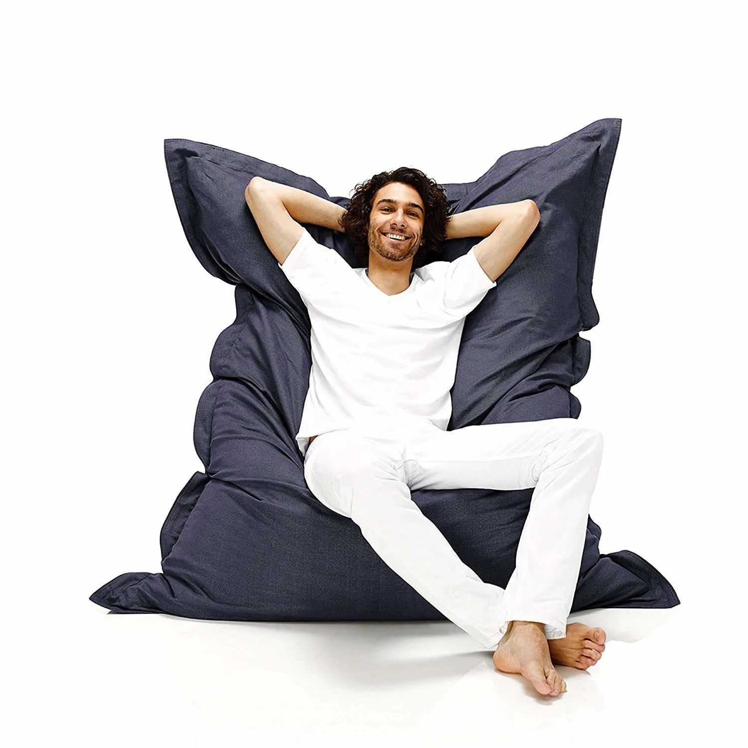 Custom Large Modern Waterproof Bean Bag Lounger Lightweight Outdoor Furniture for Garden Patio Hotel Park & Bedroom Use