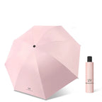 Factory Price Black Coating 3 Folding Full  Auto Open  Umbrella  Rainy and Sunny Umbrella UV protection