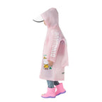 Factory Wholesale XXL EVA Biodegradable Raincoat for Kids High Quality Waterproof Hooded Style for School Outdoor Sports Travel