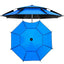 Fishing Umbrella Buckle Flower Double-layer Thickened Windproof Universal Full Shading Parasol