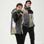 Men's Lightweight Polyester Softshell Windbreaker Jacket Waterproof  for Outdoor Hiking and Travel