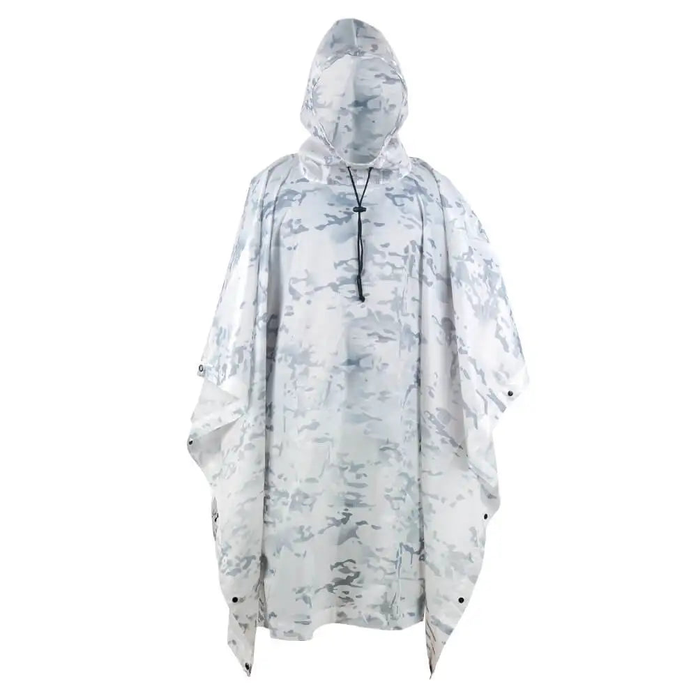 Hot Sale Custom PVC PU Adult Fashion Rain Poncho Waterproof Rain Gear Coat Boys Girls Windproof Free Size Camping Rainy Secondary image