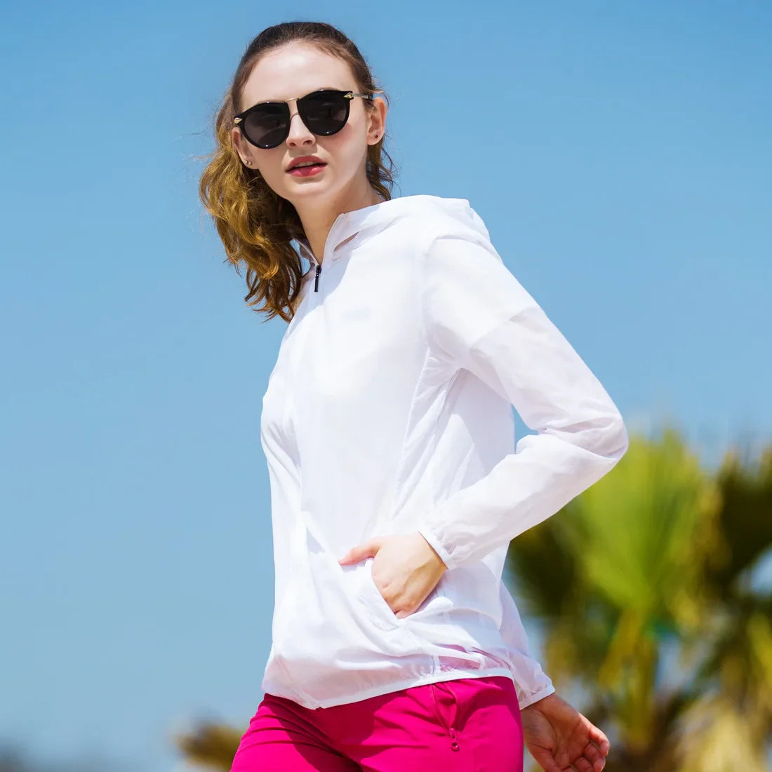 Men's Packable RainJacket Outdoor Waterproof HoodedLightweight  Hiking Jacket for Men Women Adult Blue Green Yellow