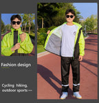 Split Raincoat Rainpants Suit Outdoor Cycling Men and Women Adults Full Body Labor protection Against Rainstorm