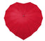 Forever Love Large Cute Red Heart Manual Control Straight Umbrella Valentine's Day Wedding Custom Fabric Printed Logo Parasol