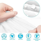 Waterproof EVA Raincoat Poncho for Adults Reusable Windproof Emergency Rainwear Hood Drawstring One Pocket Rainwear Men Women