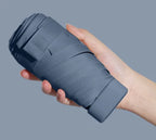 Women's Portable Mini Folding Umbrella 50% UV Protection 60% Sun and Rain Dual Use 50% off Capsule Design for Travel