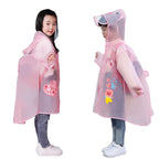 High Quality Kids Waterproof EVA Poncho Raincoat Eco Friendly Cartoon Print Student School Children Rain Coat