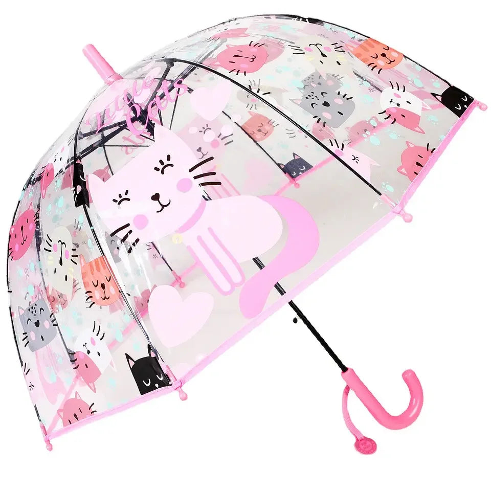 Kids Straight Travel Umbrella Wind-Resistant Anti-UV Compact Durable for Daily & Wedding Occasions Portable Folding Feature Main image
