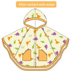 Custom Printed Polyester Rain Poncho With Logo Waterproof Raincoat and Jas Hujan Rainwear Color Changing Water Customized Logo